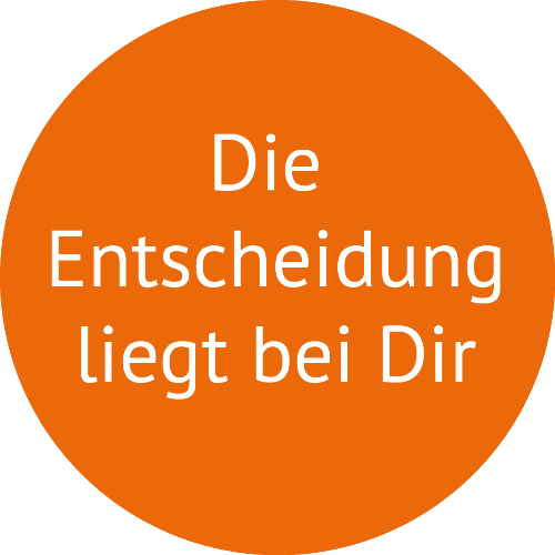 Die Entescheidung liegt bei dir Störer